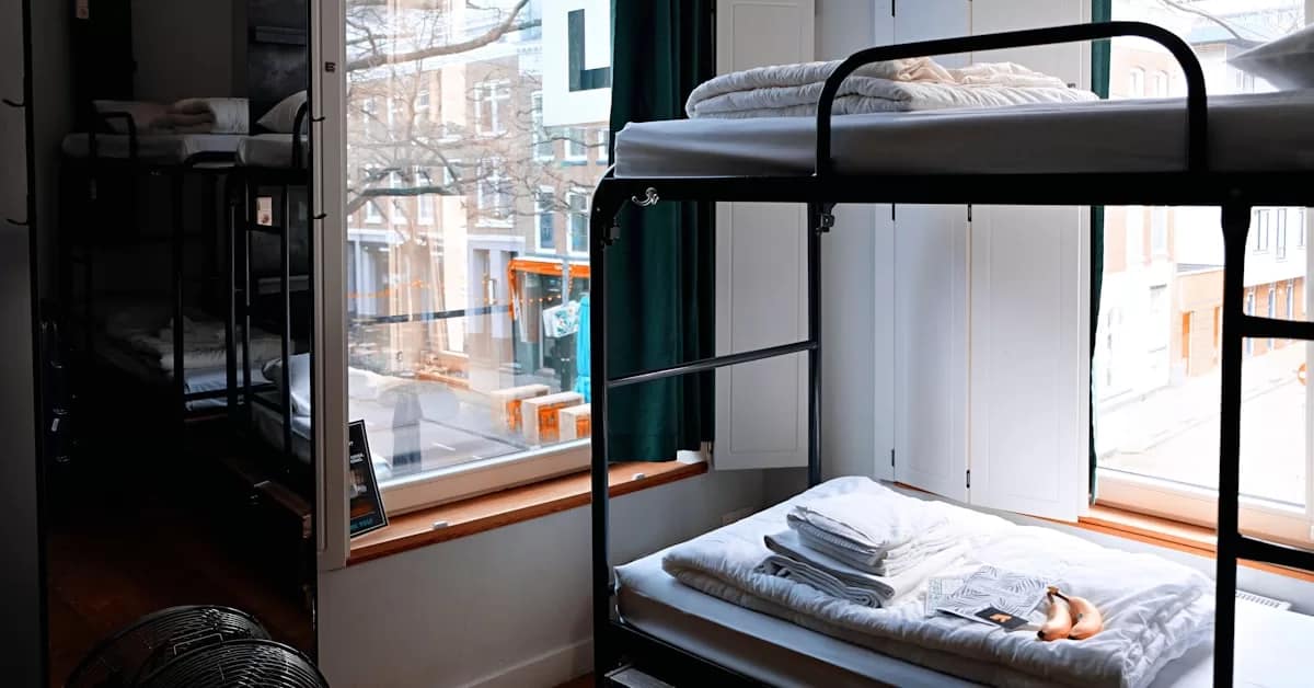 China hostel bunk beds - clean budget accommodation for backpackers