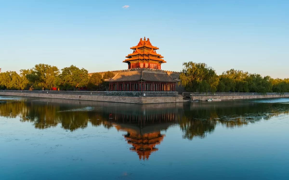 Forbidden City entrance gate - Beijing China tour