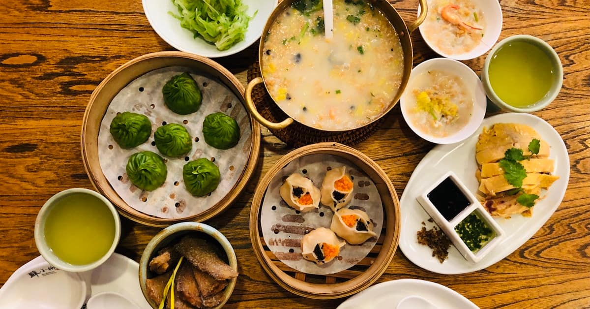 shanghai china - Xiao long bao and Shanghai-style dishes