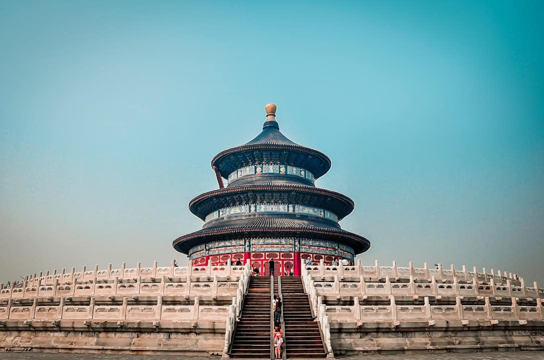 beijing itinerary 7 days - Temple of Heaven blue roof