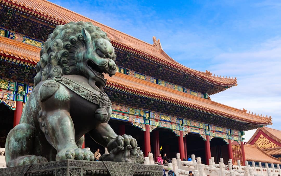 beijing itinerary 7 days - Forbidden City rooftop